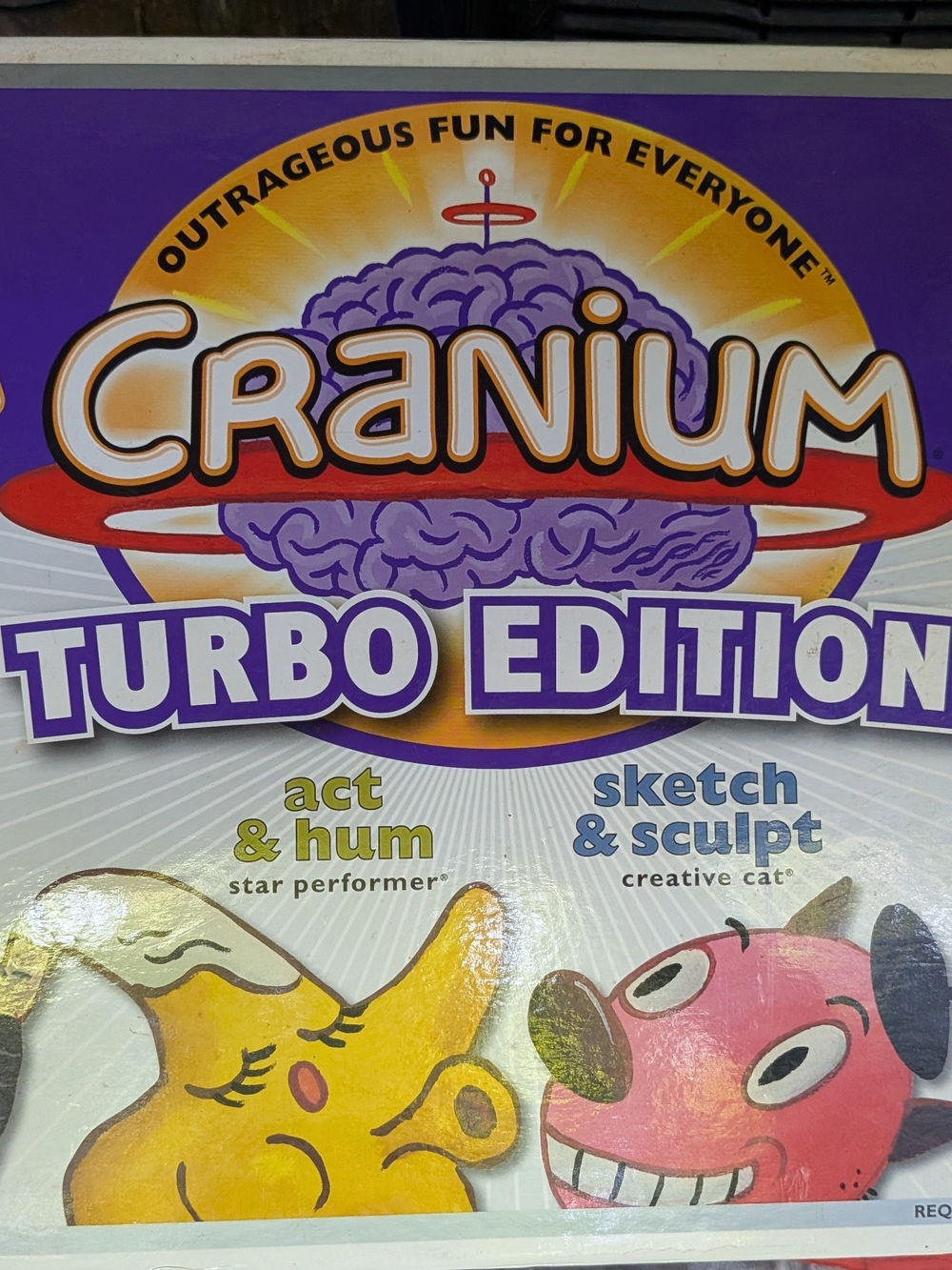 Cranium Turbo Edition Board Game - Purple & Yellow